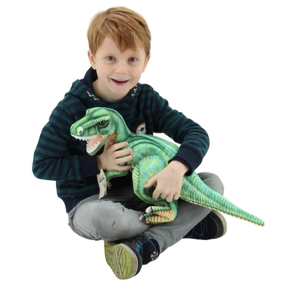 Sweety-Toys Kuscheltier Dino 57 cm grün