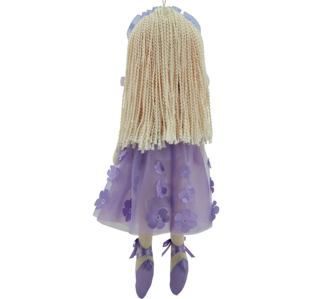 Sweety-Toys Stoffpuppe Ballerina Prinzessin Lila 50 cm