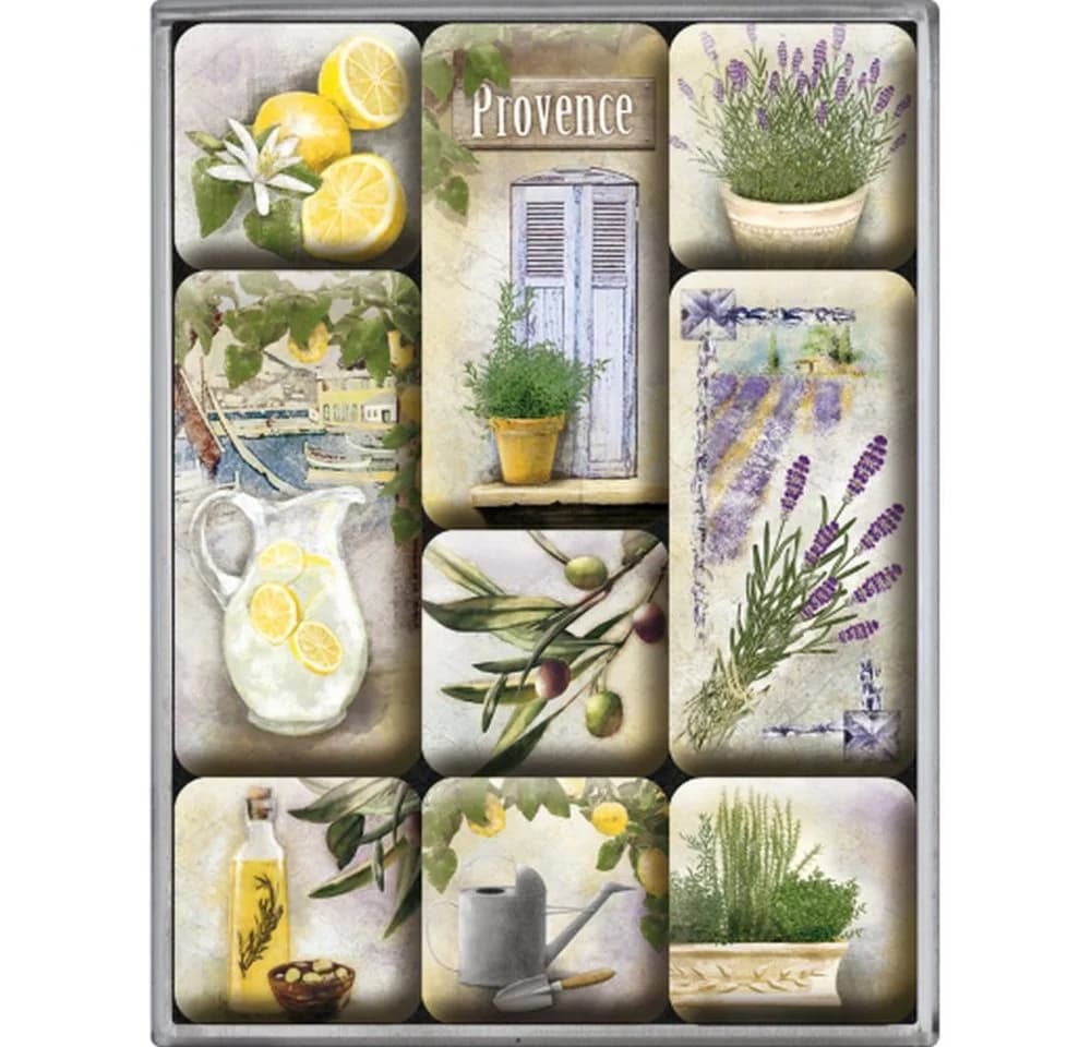 Nostalgic-Art Magnetset 9tlg. Provence Home & Country