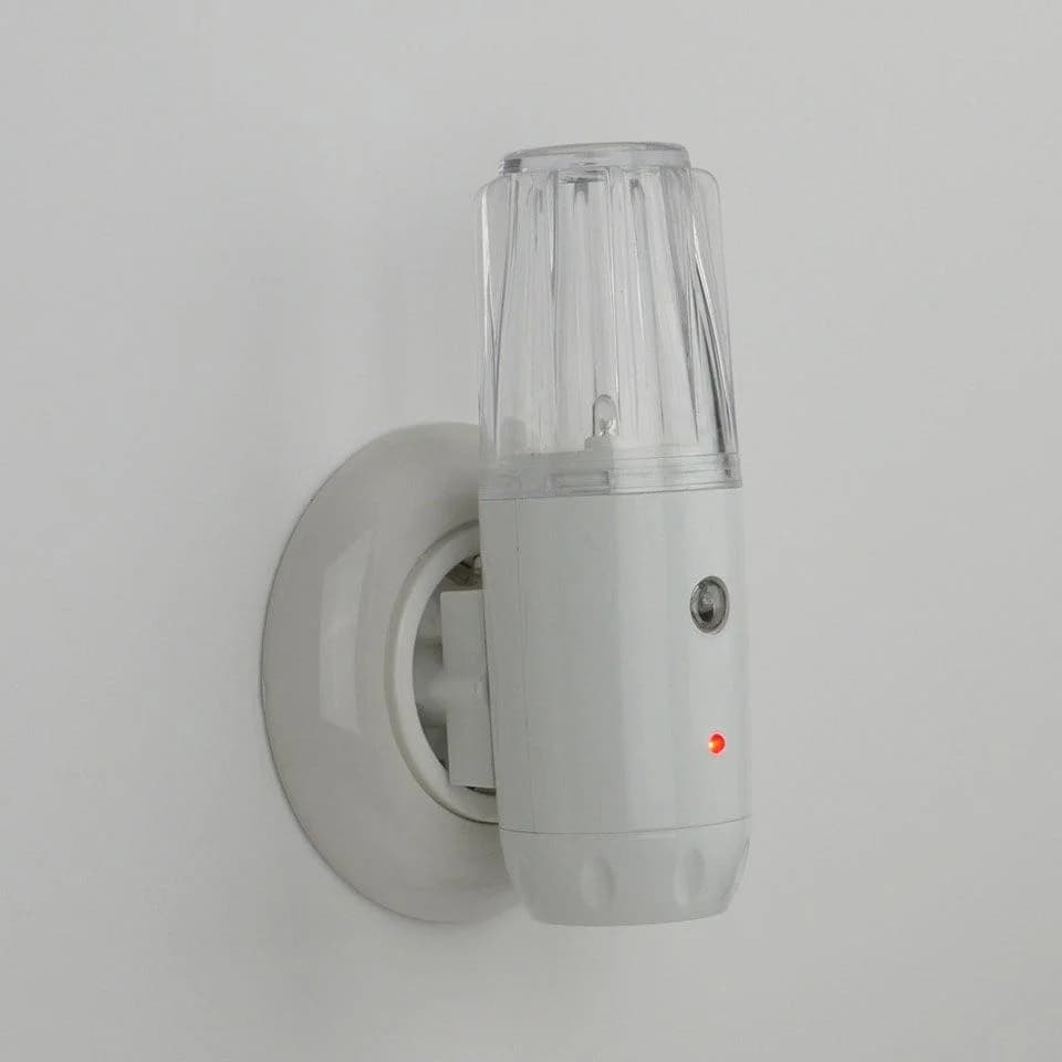 NIERMANN LED Nachtlicht Set weiß 2er Pack mit Dämmerungssensor