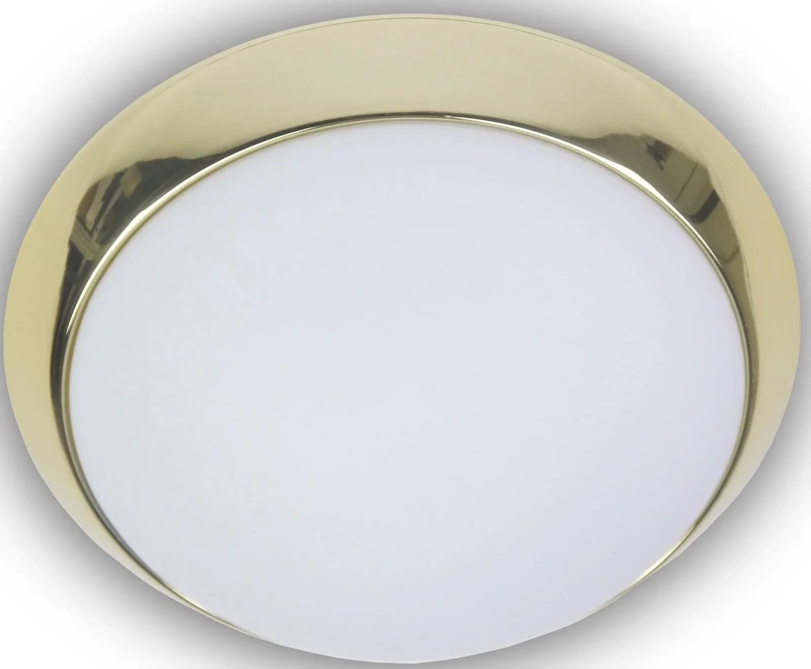 NIERMANN Deckenleuchte Opal matt Messing poliert 40cm