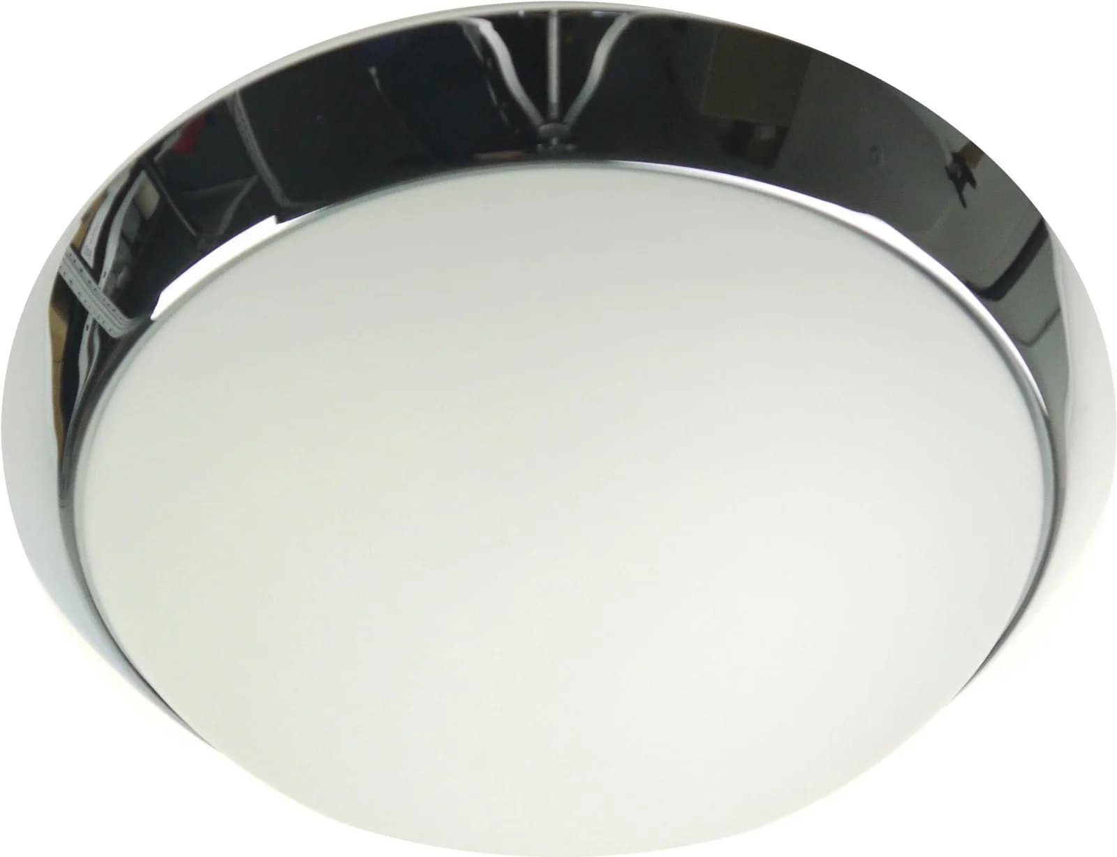 NIERMANN Deckenleuchte Opal Matt Chrom HF-Sensor 45cm 3 Flammen
