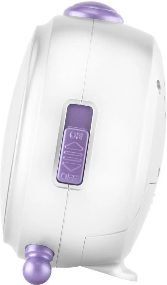 Atrium Quarzwecker A932-0 Miraluna Kinderwecker Weiß/Lila