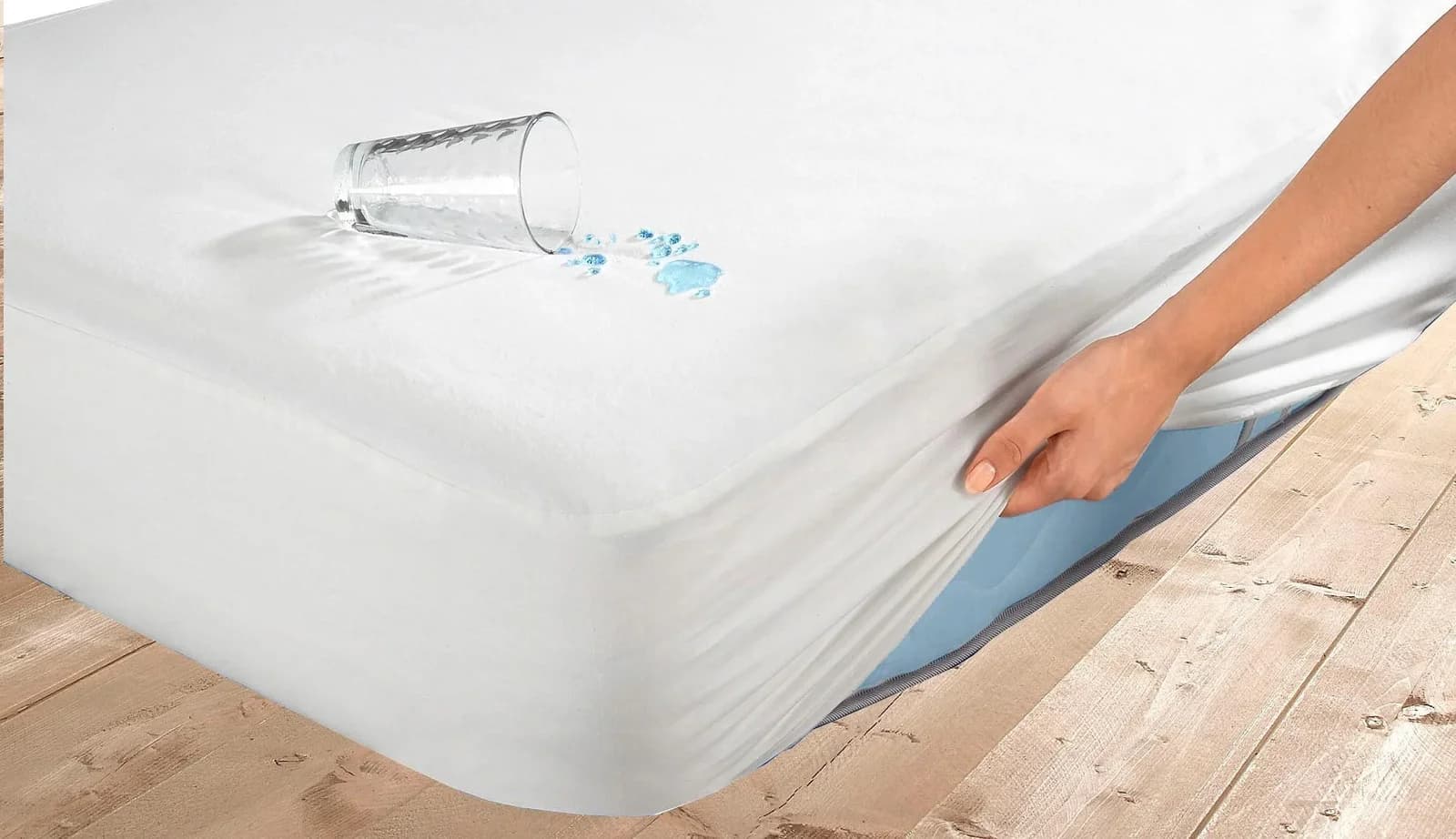 SETEX Matratzenauflage Weiß Wasserdicht Allergiker Geeignet