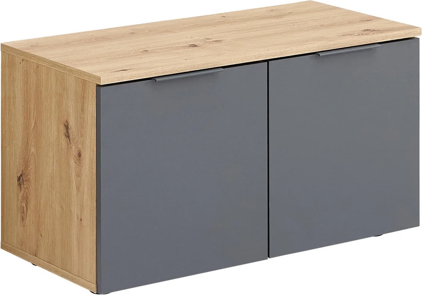 HBZ Schuhbank Lagos Garderobenbank Grau Eiche