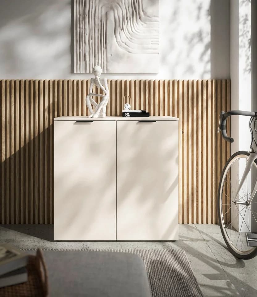 Harper Sideboard Linz 90x90x40cm Kaschmir Modern
