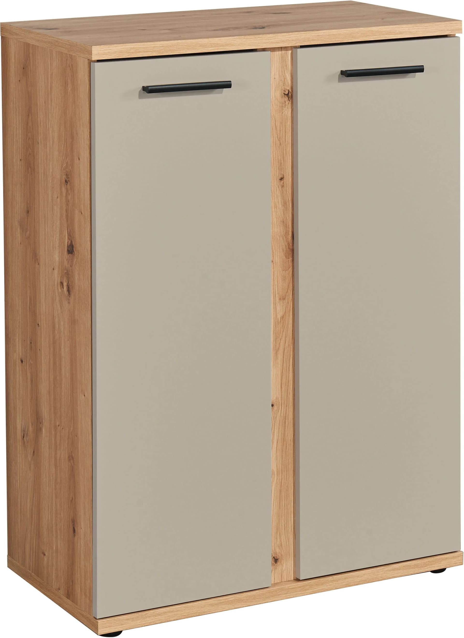 Stauraumschrank BEGA OFFICE Kanada Artisan Eiche Kaschmir Holzwerkstoff