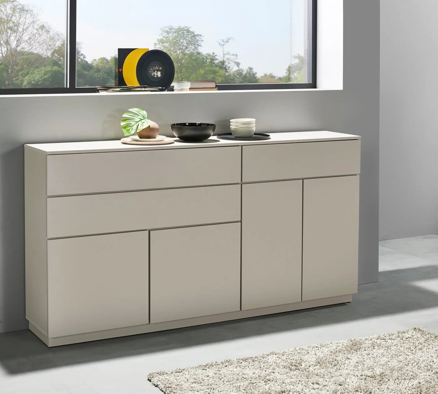 HBZ Vince Sideboard Kaschmir 191cm Breite Push-to-open