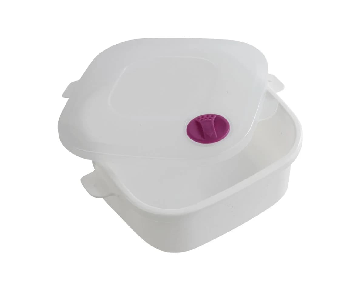 EUROHOME Mikrowellenbehälter 1,5l eckig transparent