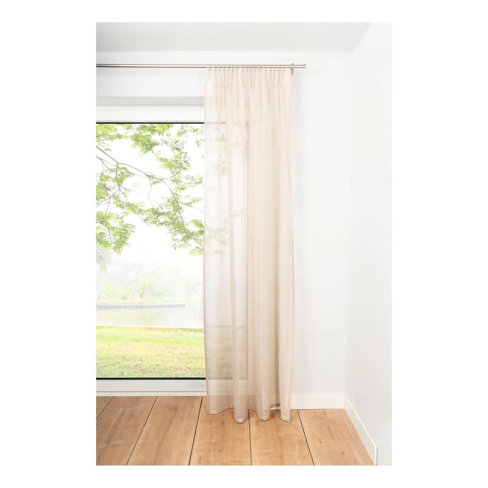 Ondeco Schlaufenschal Soft Gardinen Blickdicht Vorhang Schlafzimmer