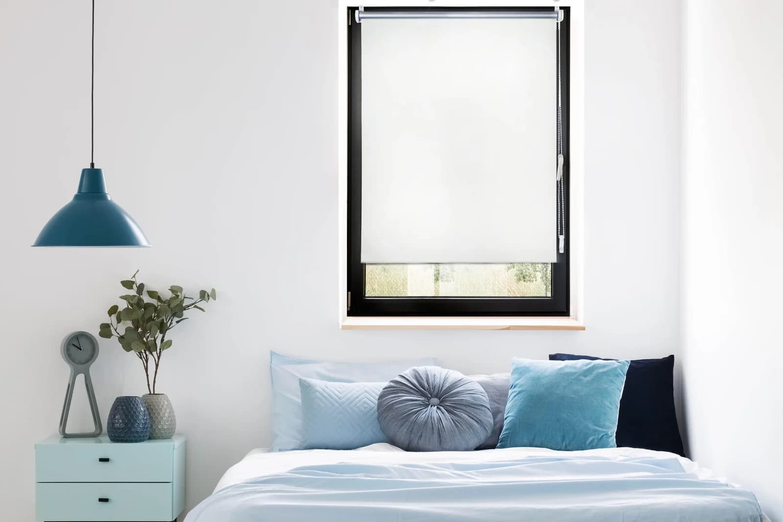 Seitenzugrollo MYDECO Trend weiß mit Thermofunktion