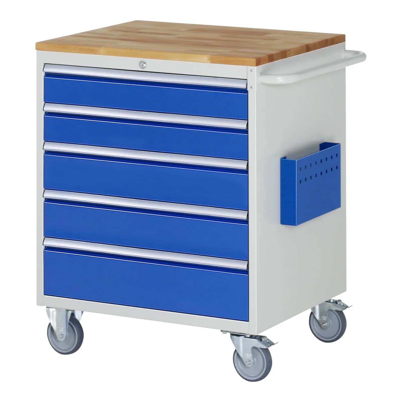 Rau Montagewagen Buche 5x Schublade