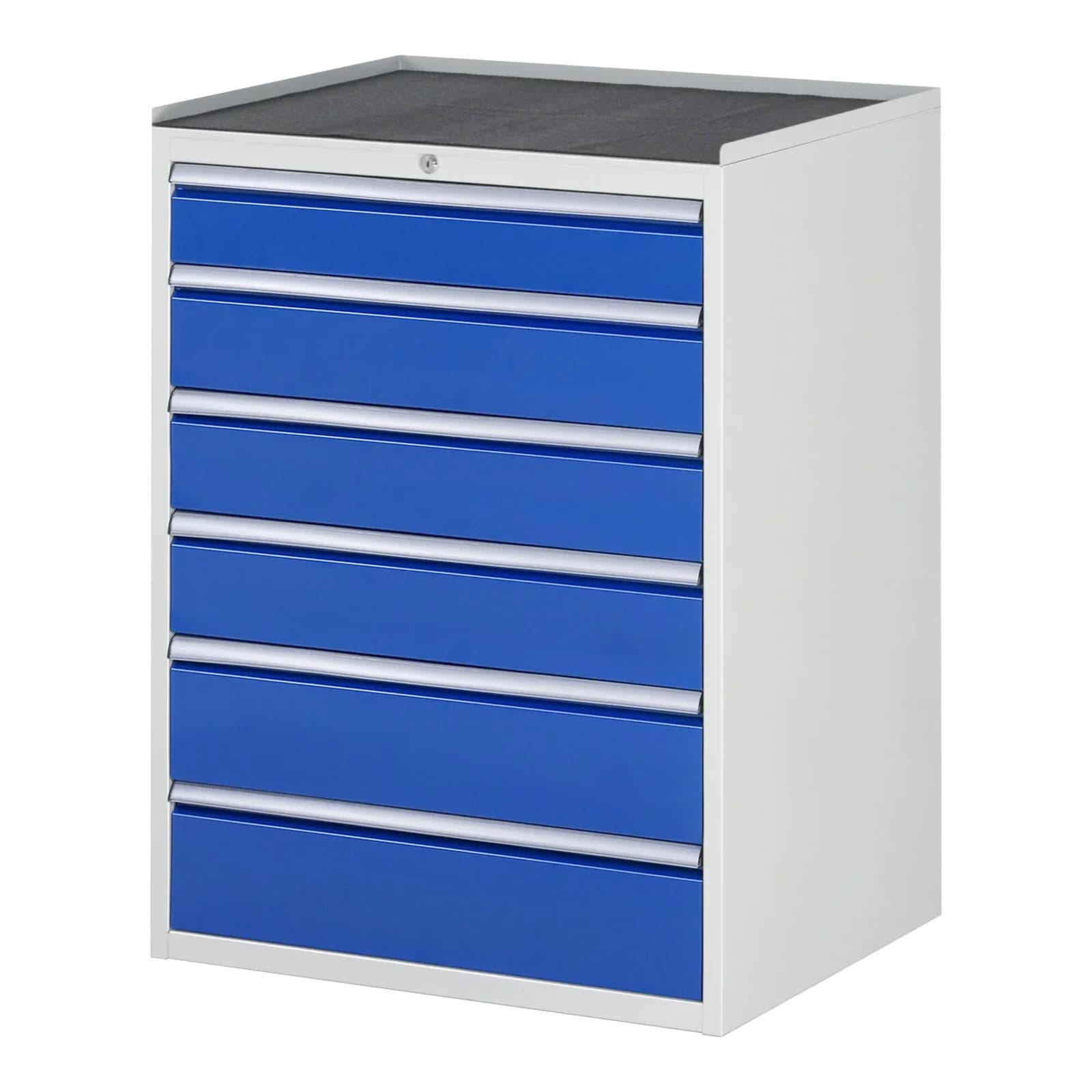Rau Schubladenschrank Modell XL7.6 mit 6 Schubladen und Zentralverschluss