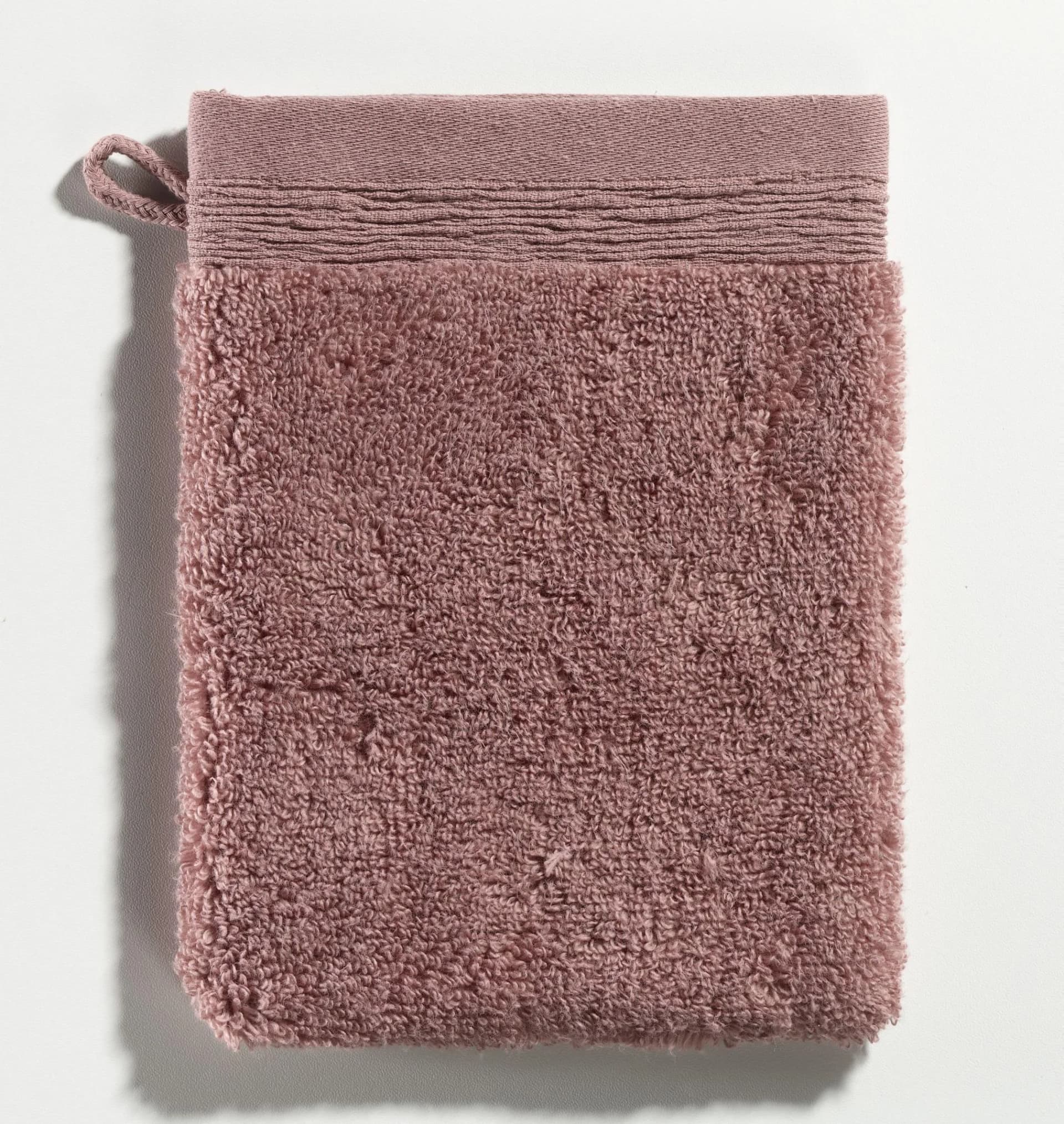 Casa Nova Waschhandschuh KENBORG ORGANIC Rosa 100% Baumwolle