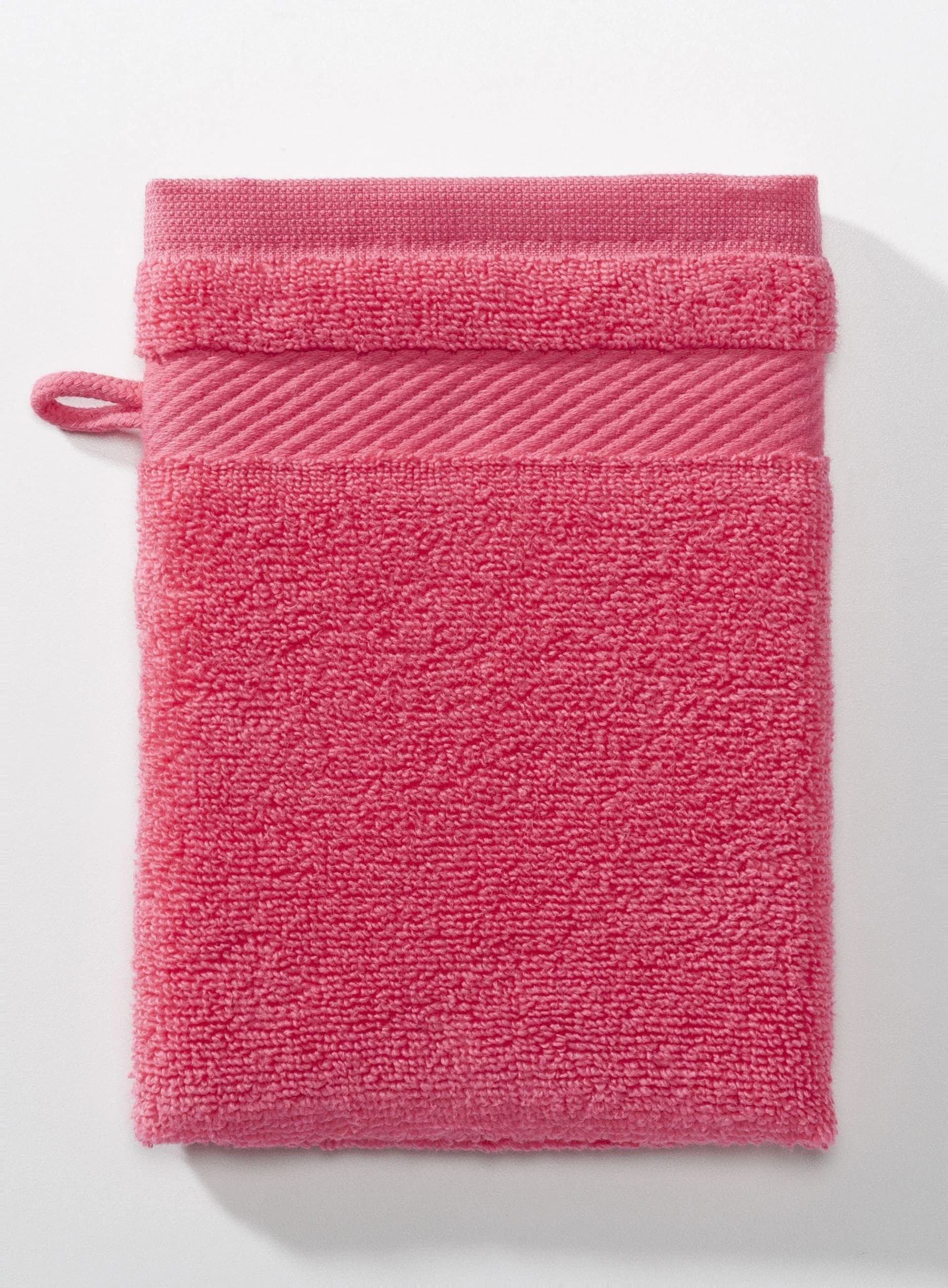 Casa Nova Waschhandschuh MICRO Pink Baumwolle