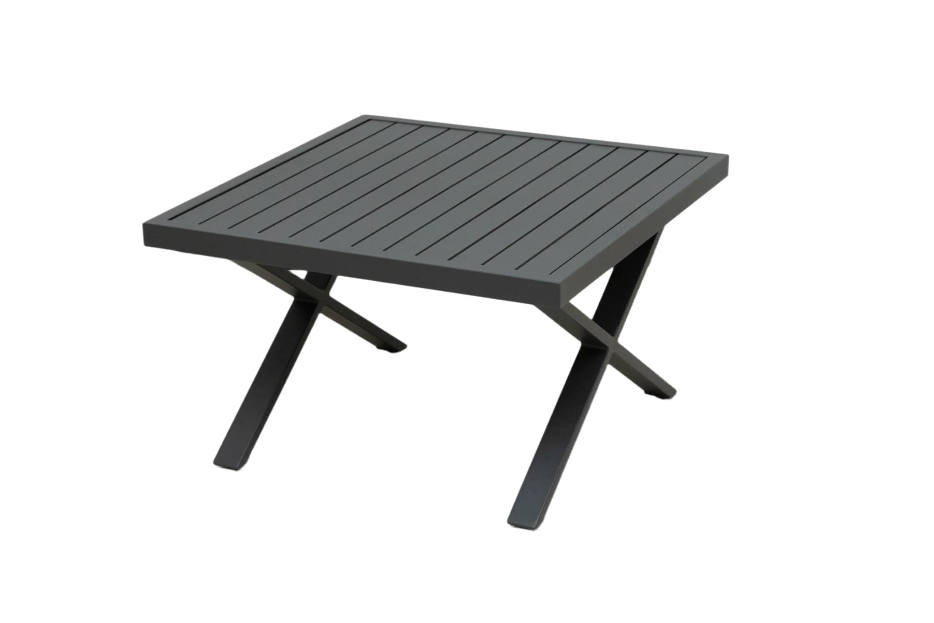 Loungetisch Outdoor Bali Aluminium Grau