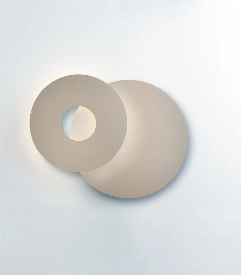 casa NOVA LED Wandleuchte FLARI Sandfarben Metall Verstellbar
