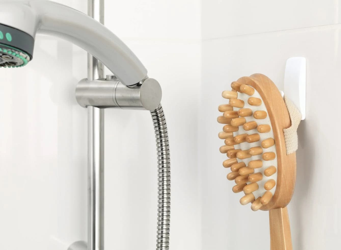 Tesa Klebehaken Powerstrip 2er-Set Wasserfest Weiß