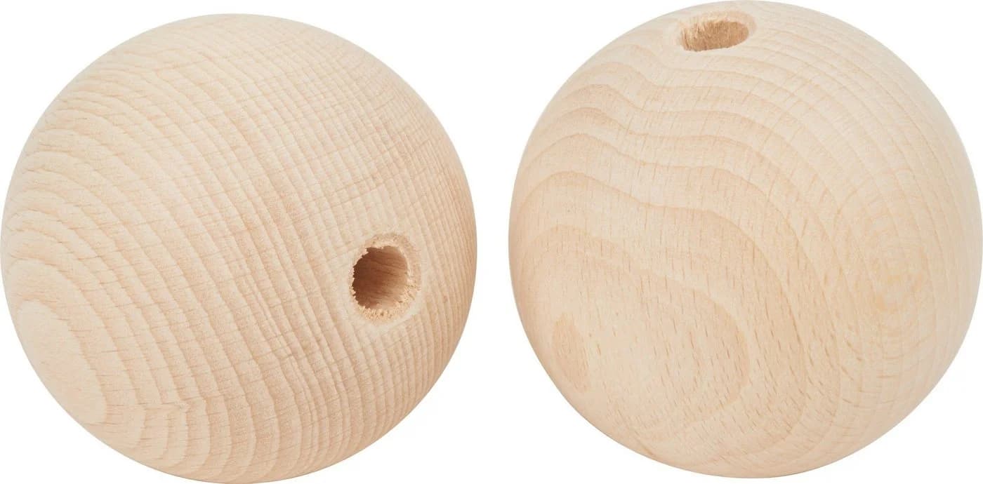 VBS Dekoobjekt Holzkugeln Buche Ø 70 mm