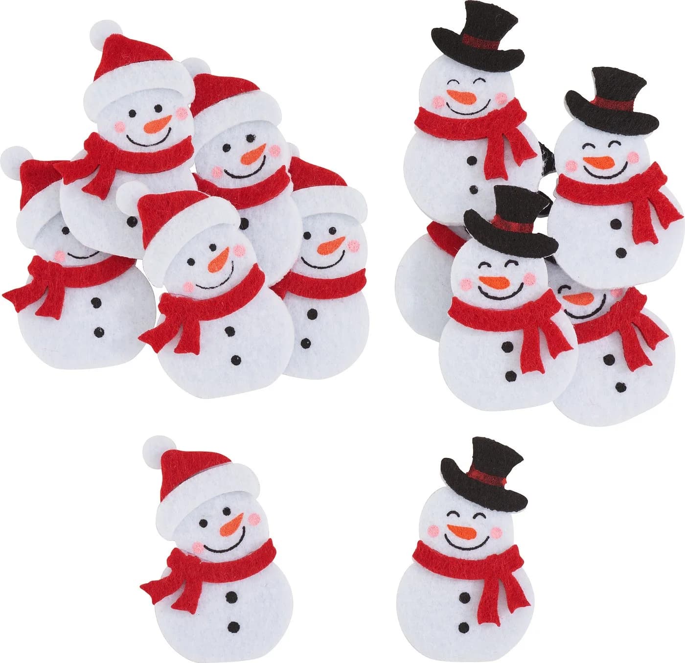 VBS Streudeko Snowy Set Filz Schneemann