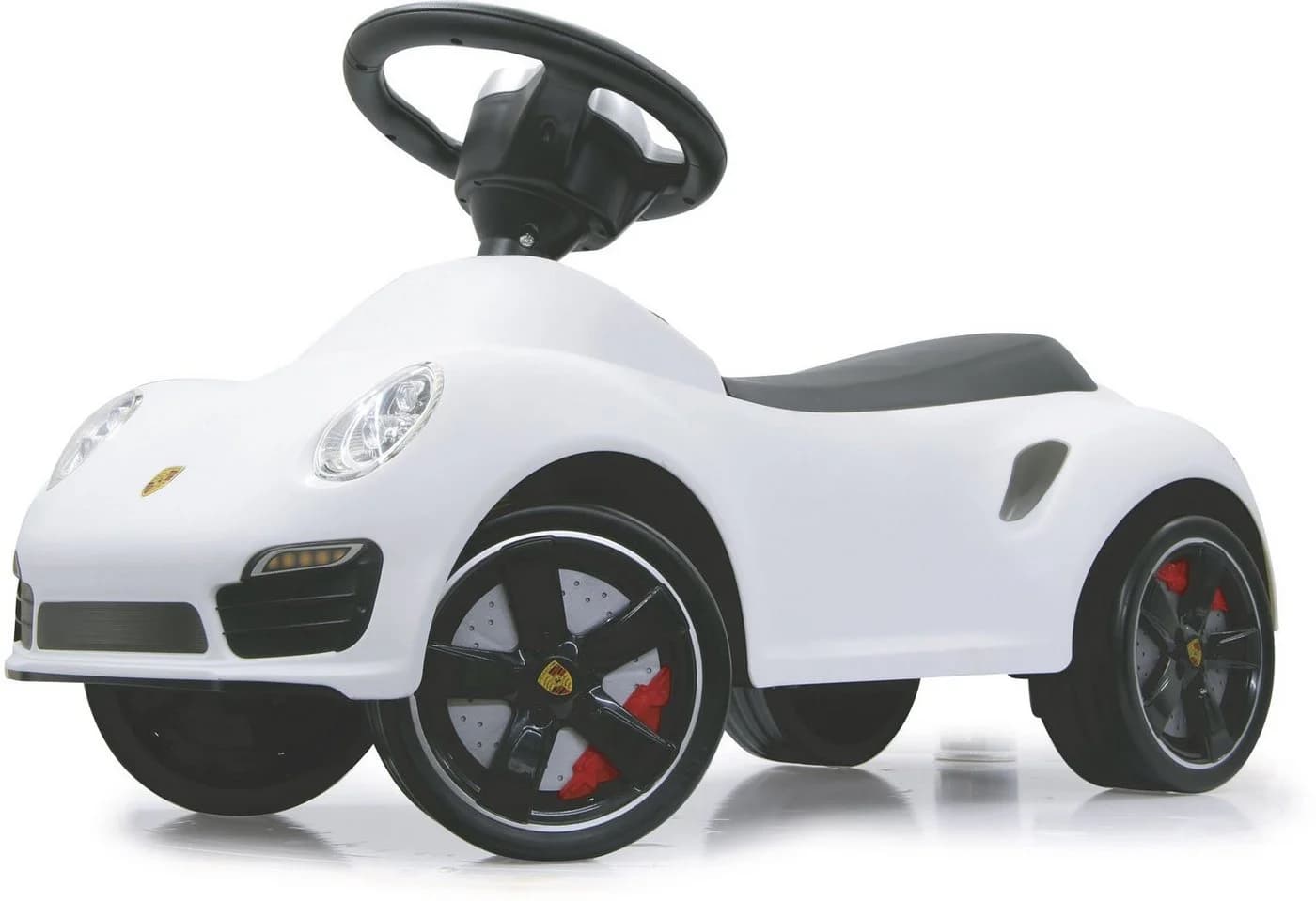 Jamara Rutscherauto Porsche 911 Weiß mit Flüsterreifen
