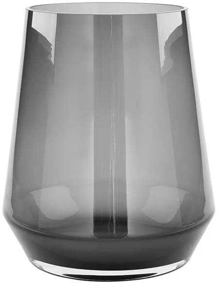 Dekovase FINK LINEA Grau Glas Modern