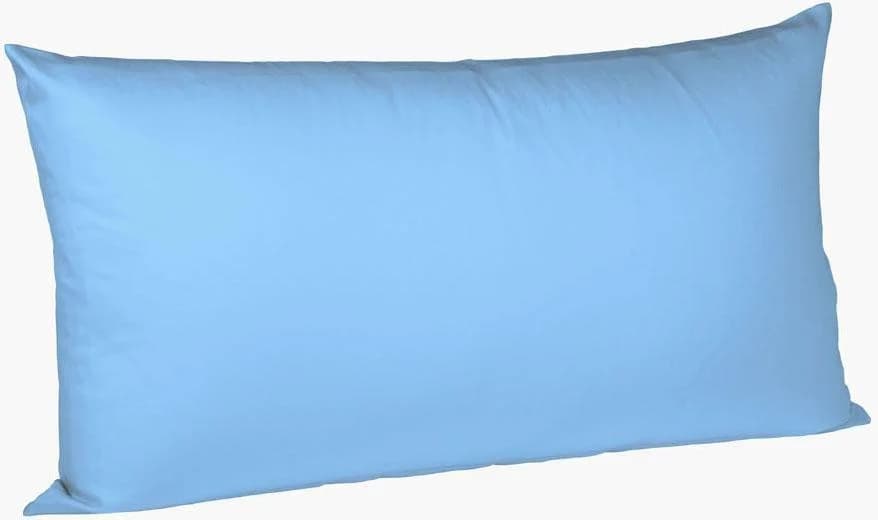 Fleuresse Kissenbezug Colours Mako-Satin Blau 40x80cm