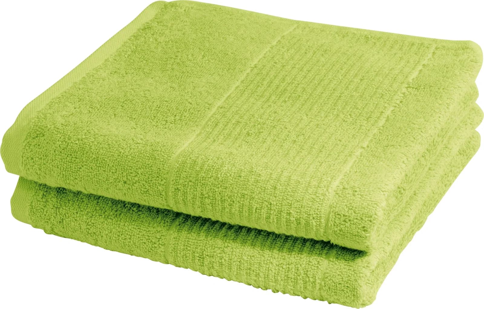 Fleuresse Duschtücher 2828 Hellgrün 100% Baumwolle Frottier