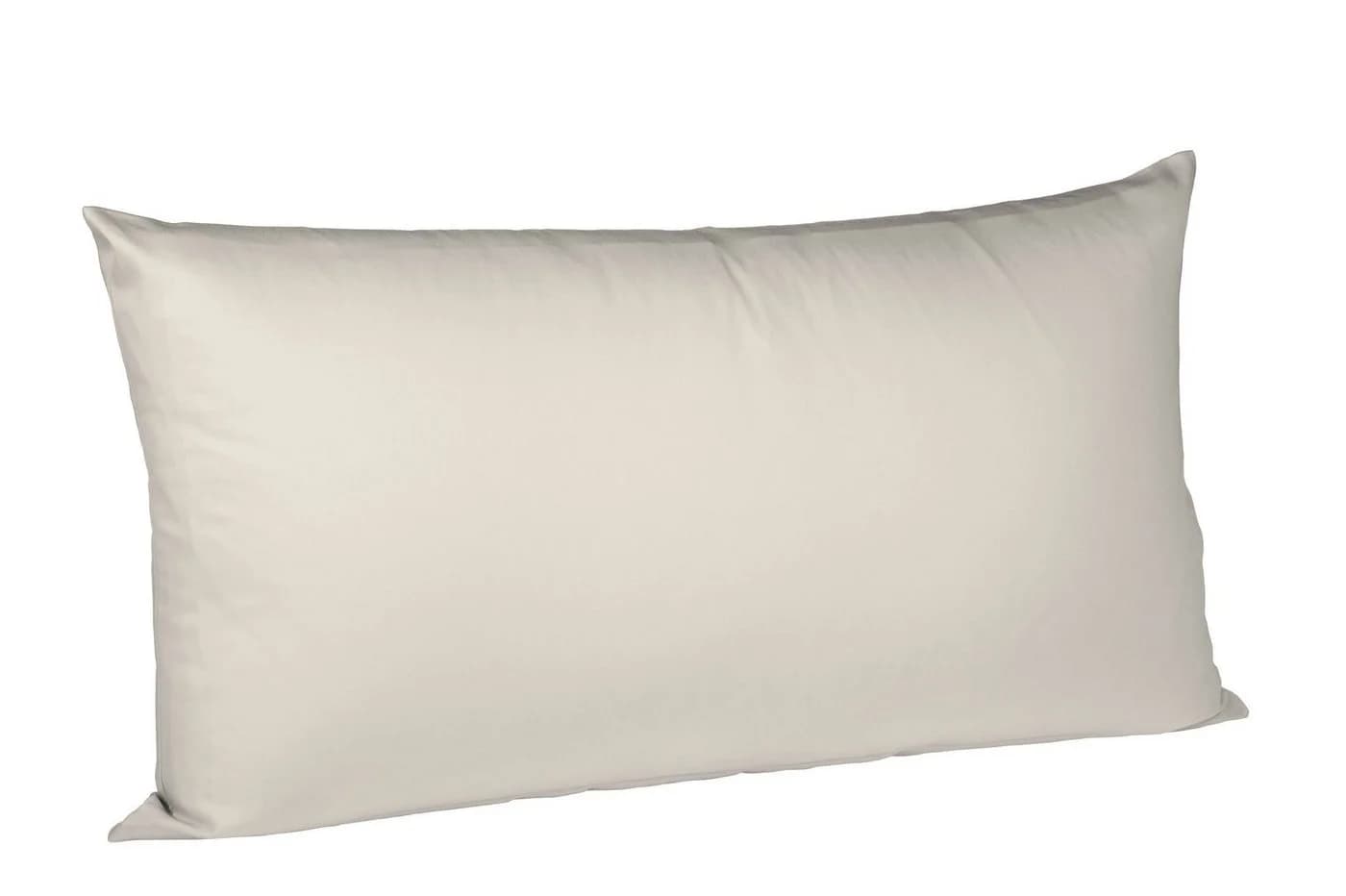 Fleuresse Kissenbezüge 2 Stück Mako-Satin 40x60 cm Uni Weiß