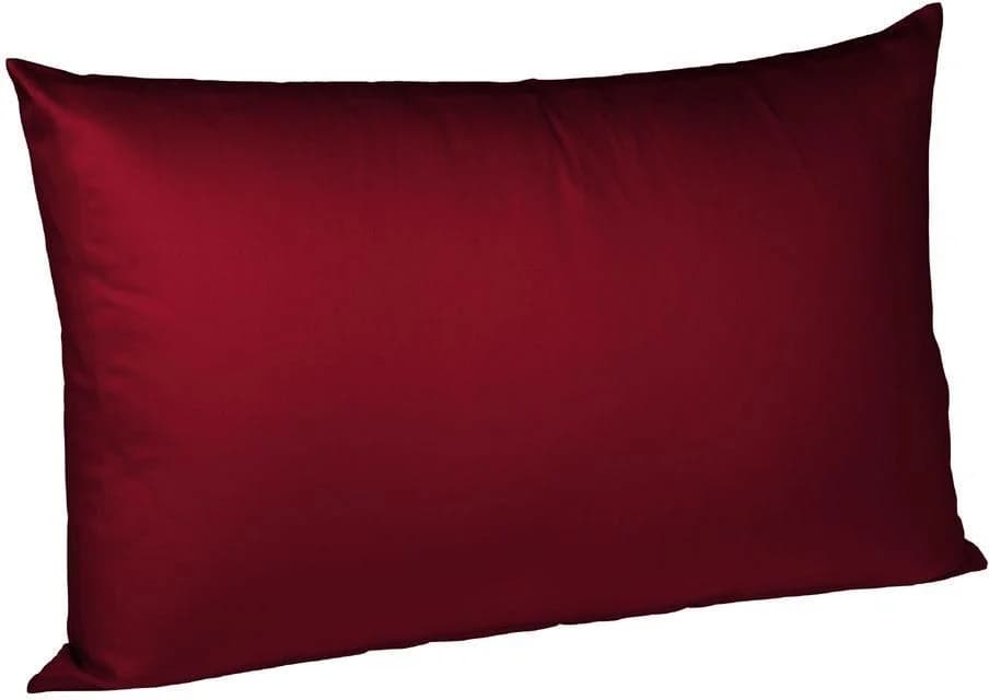Fleuresse Kissenbezug Colours Mako-Satin 100% Baumwolle Pflaume