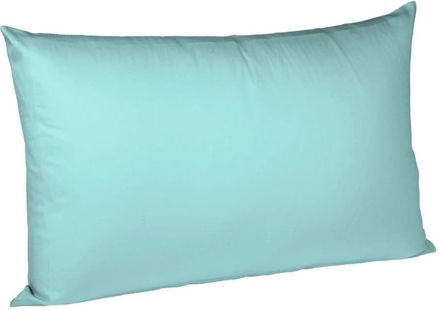 Fleuresse Kissenbezug Colours Mako-Satin Eisblau 40x60 cm