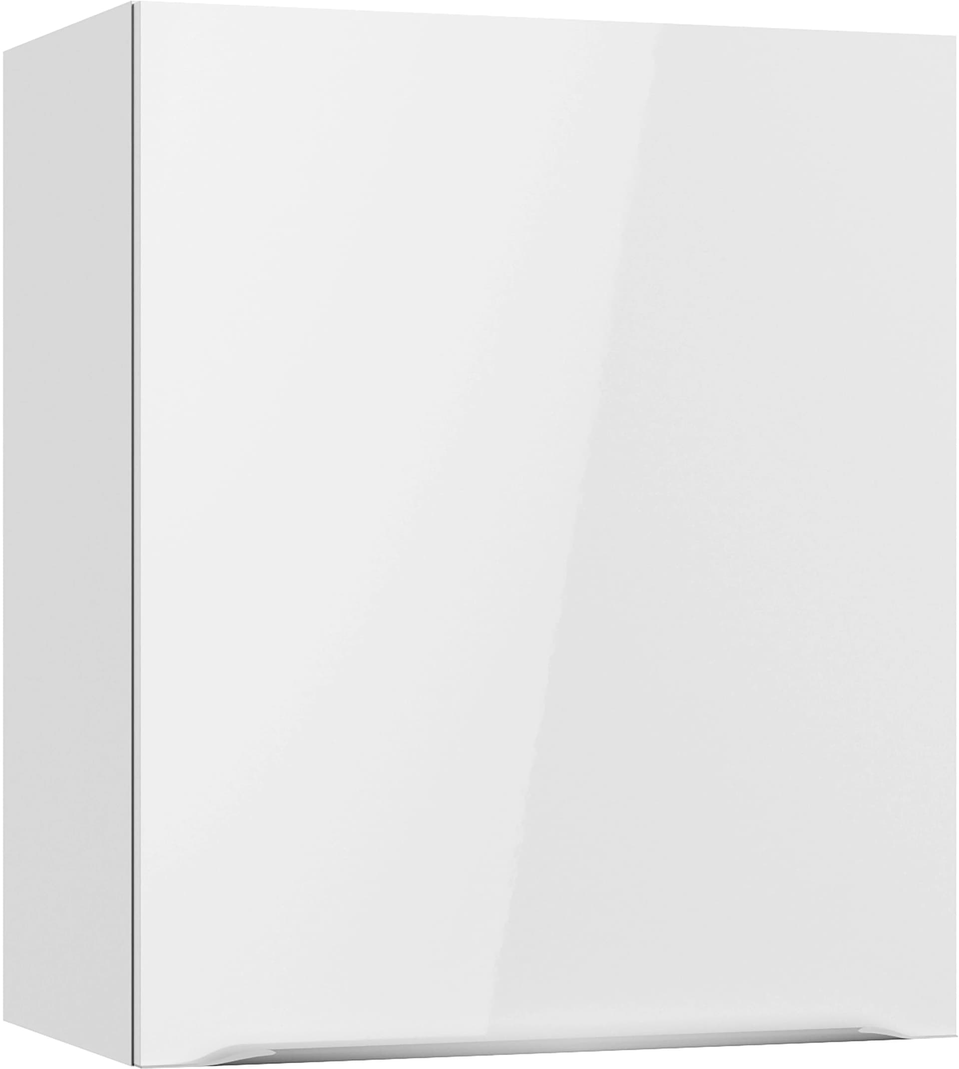 OPTIFIT Hängeschrank Lilly2 Weiß Schwarz Stone 60cm