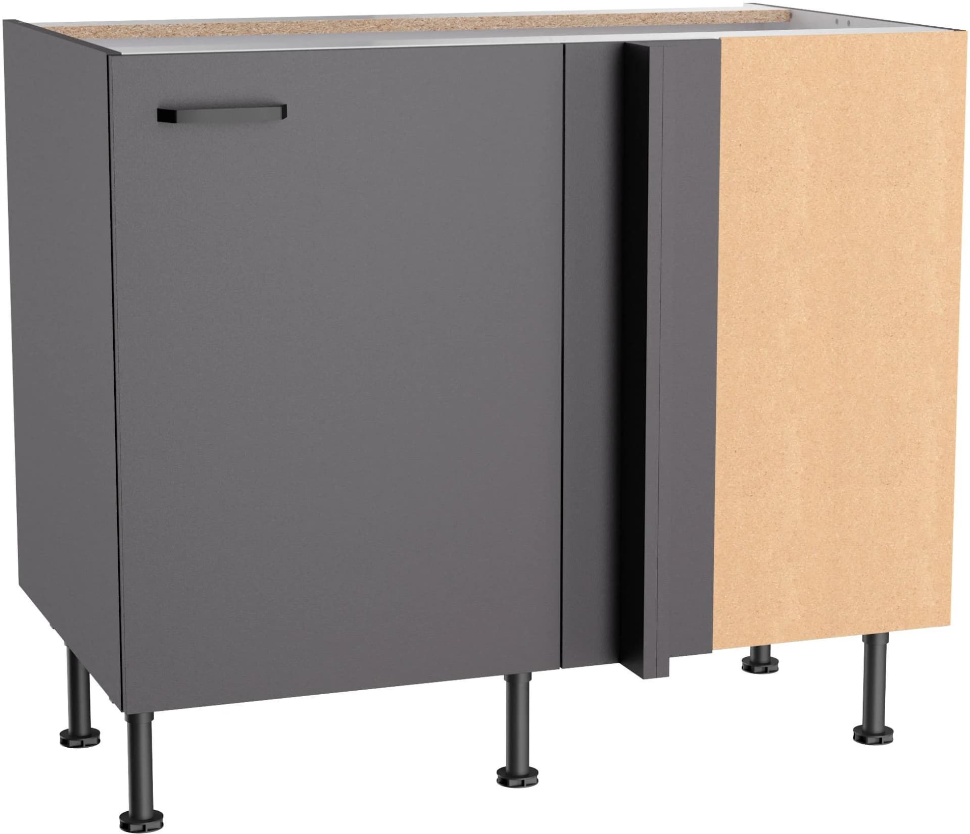 Unterschrank KOCHSTATION KS-Paula Anthrazit