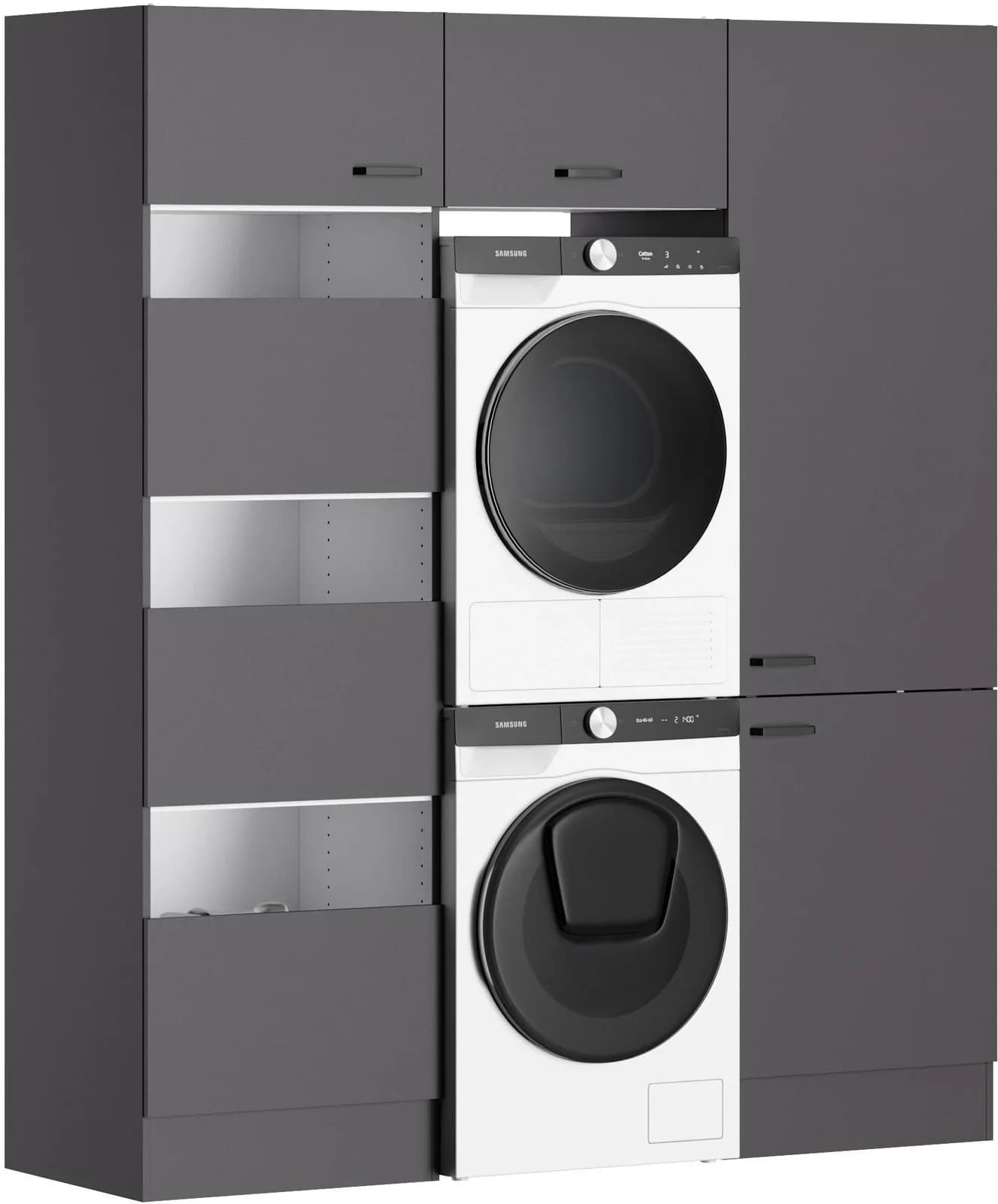 Optifit Mehrzweckschrank-Set OPTImulti Anthrazitfarben