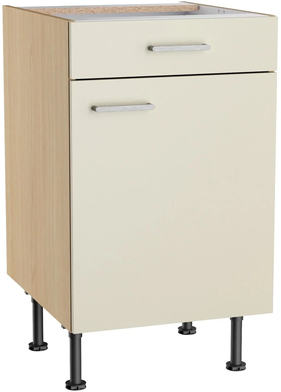Unterschrank OPTIFIT "KS-Lucy" Eiche hell Soft-Close