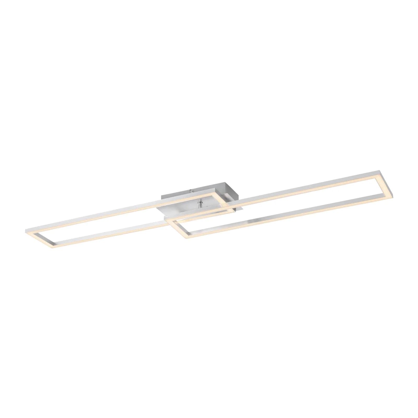 JUST LIGHT Deckenleuchte IVEN Grau LED dimmbar Switchmo