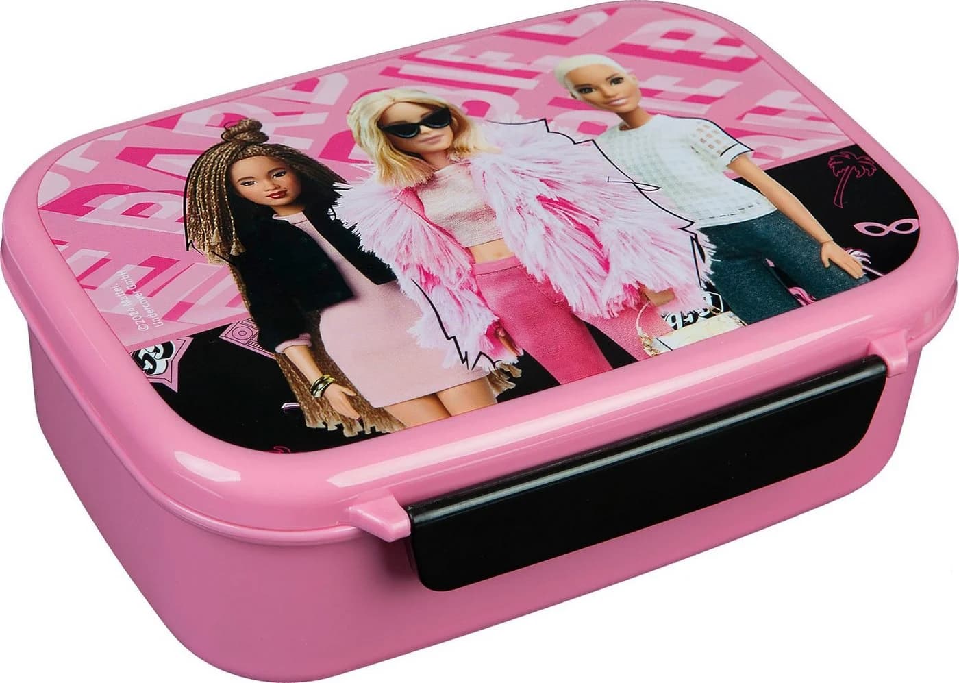 Lunchbox SCOOLI Brotzeitdose & Trinkflasche Barbie Kinder Rosa