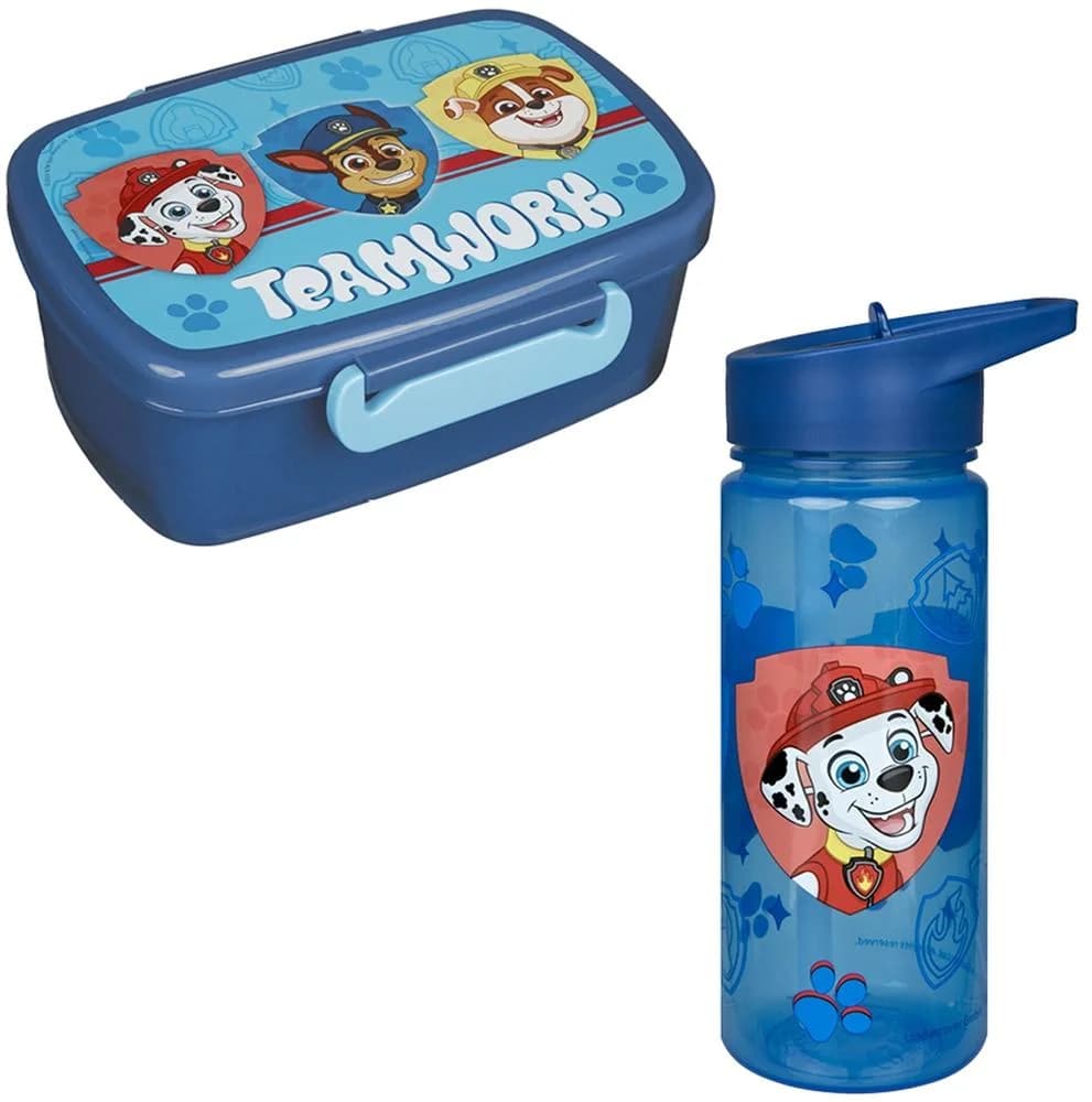 Scooli Lunchbox mit Trinkflasche Kinder Paw Patrol Set