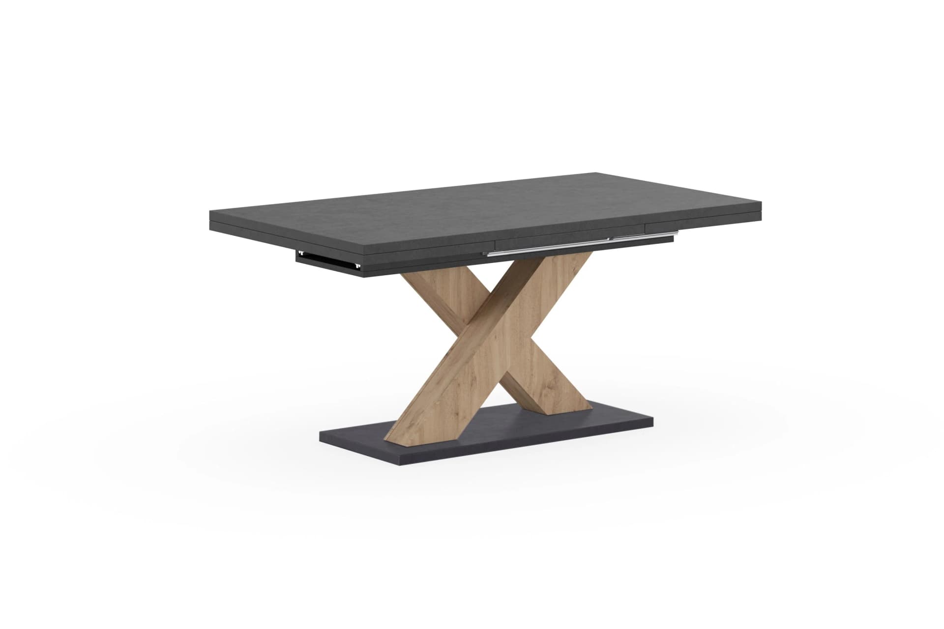 Mäusbacher Komfort-Tisch Ausziehbar 260 cm Graphit