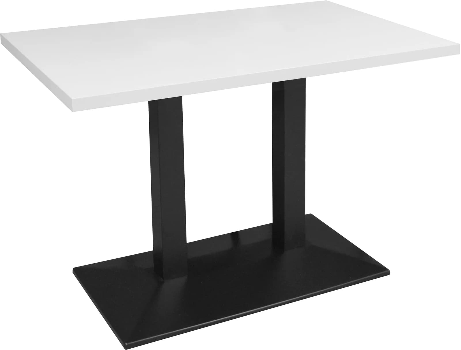 Mäusbacher Bistrotisch Big Bistro Metall Weiß/Schwarz