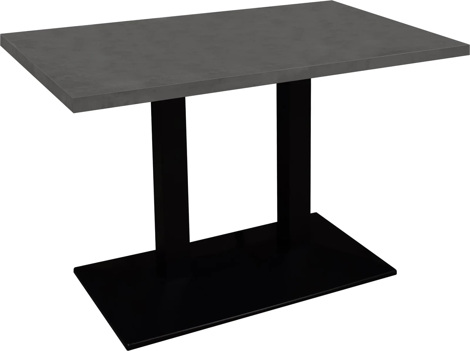 Mäusbacher Bistrotisch Big Bistro Metall Graphit/Schwarz