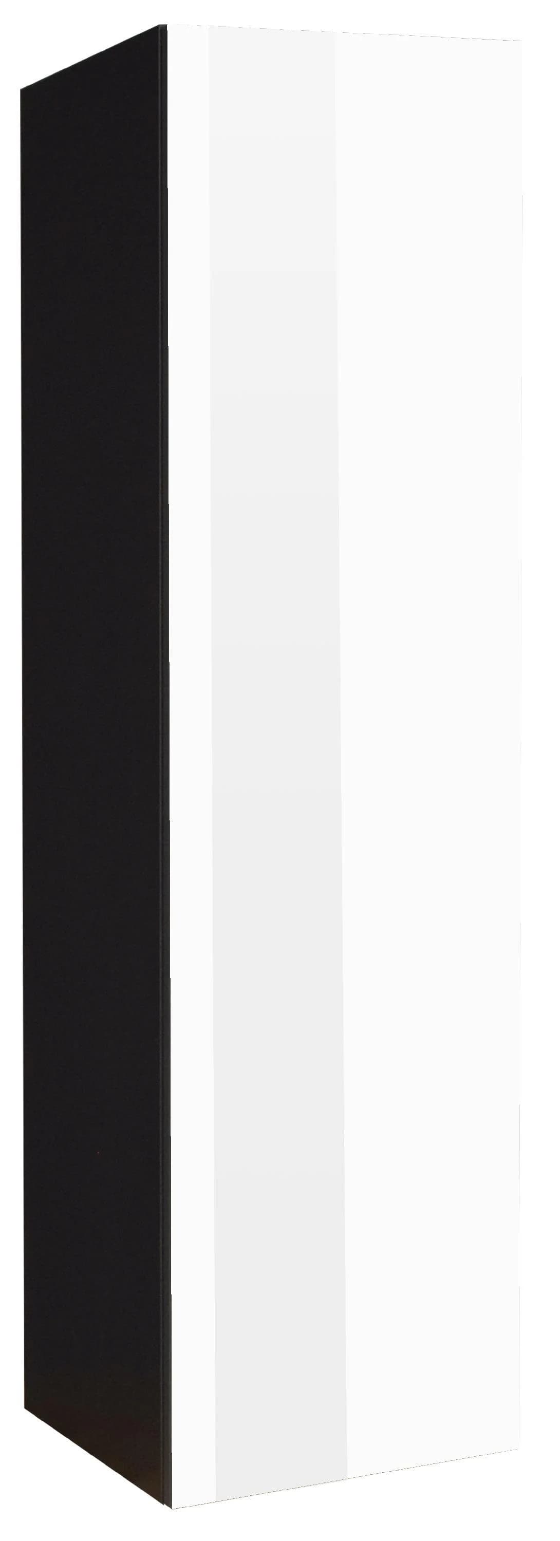 Hängeschrank MACKENZIE Graphit Schwarz Matt Lack