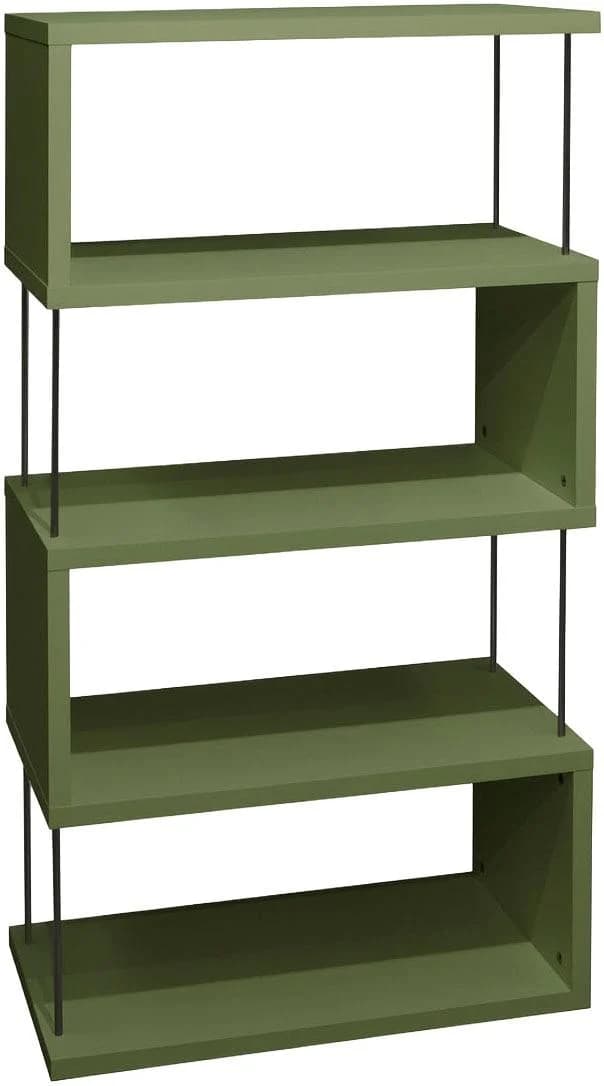 Mäusbacher Standregal Sticks Regale Olivgrün Holzwerkstoff