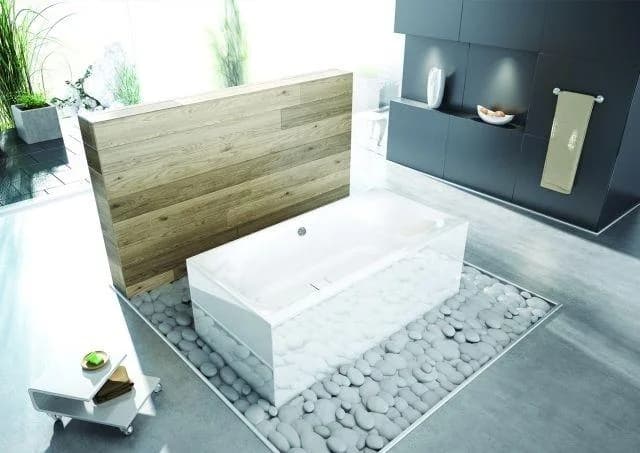 Hoesch Thasos Badewanne 200x100 cm Weiß
