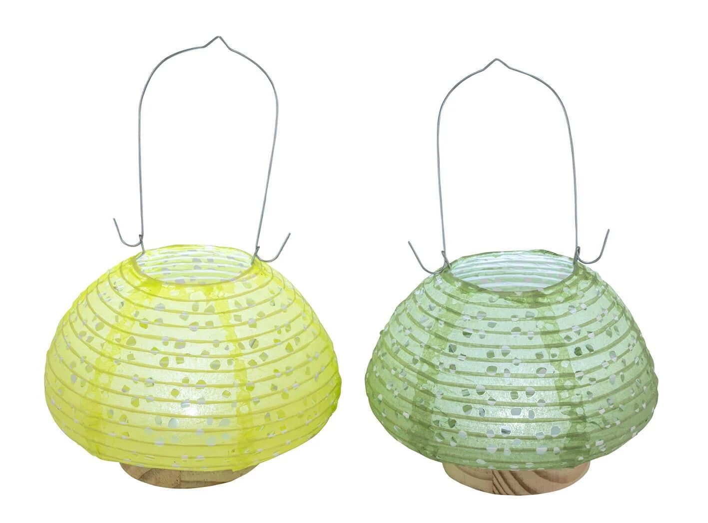 LED-Lampion Gelb