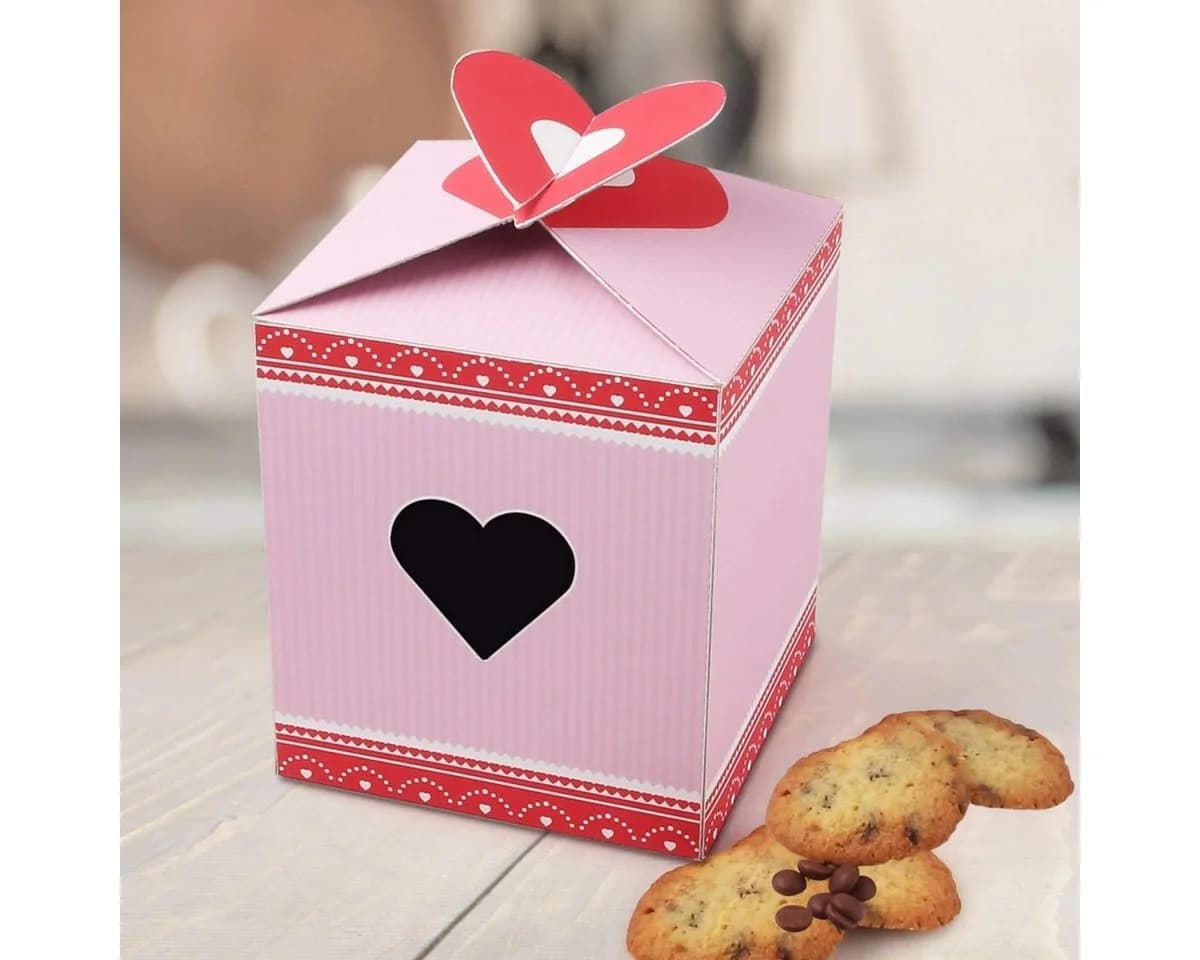 Dr. Oetker Geschenkbox Süße Leckereien Rosa Rot