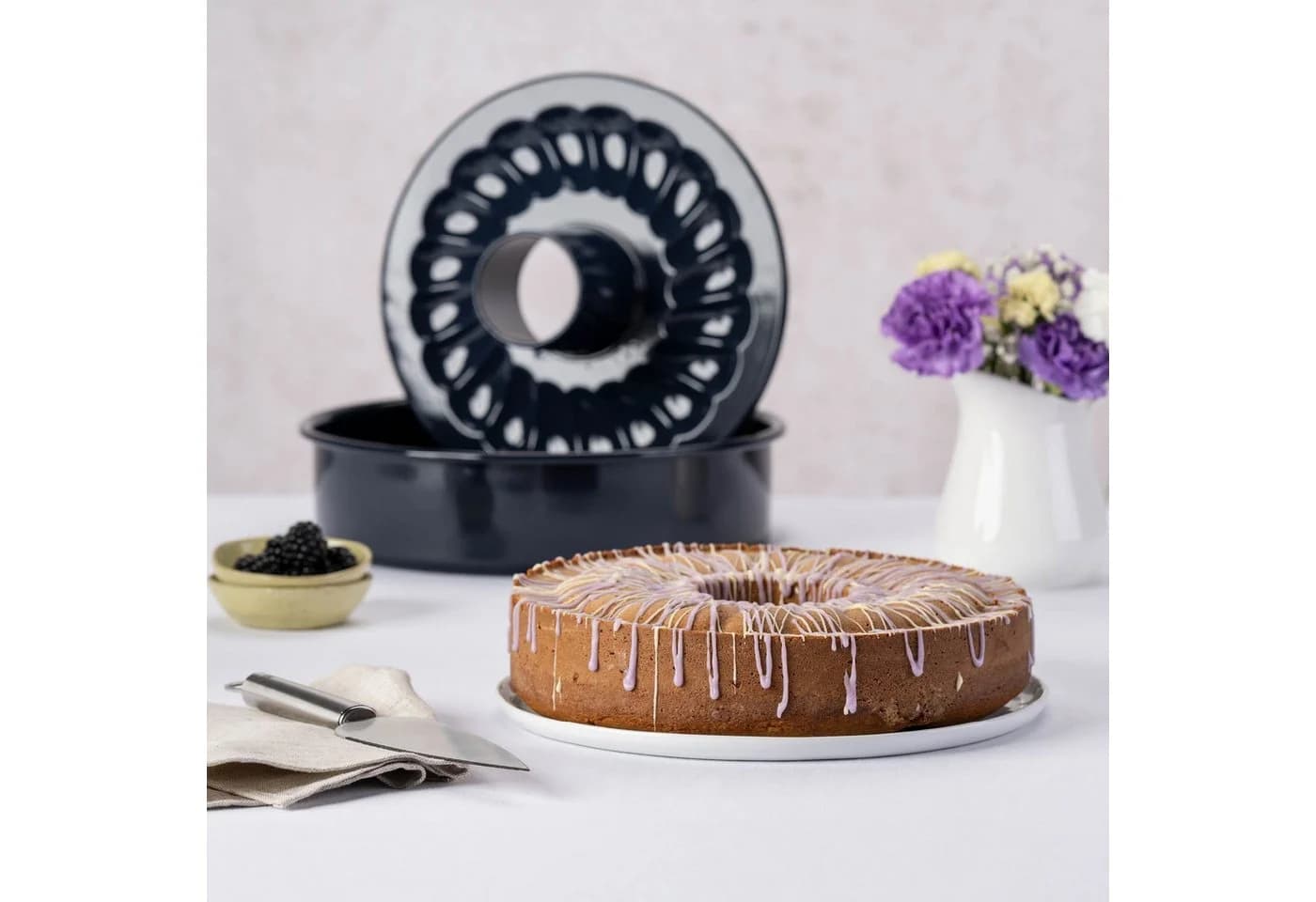 Dr. Oetker Garantieform Ø 28cm Emaille Nachtblau