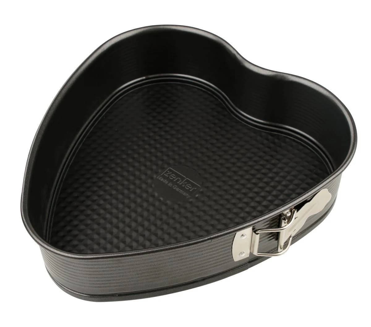 Zenker Herzspringform PURE Schwarz Antihaftbeschichtung