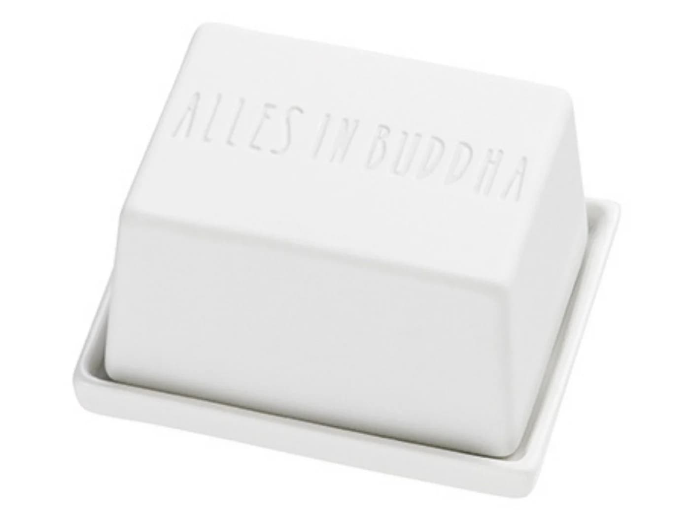 räder design stories Butterdose Klein Weiß Alles in Buddha