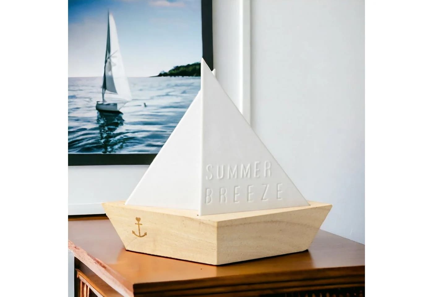 Räder Design Lichtschiff Summer Breeze mit Porzellansegeln